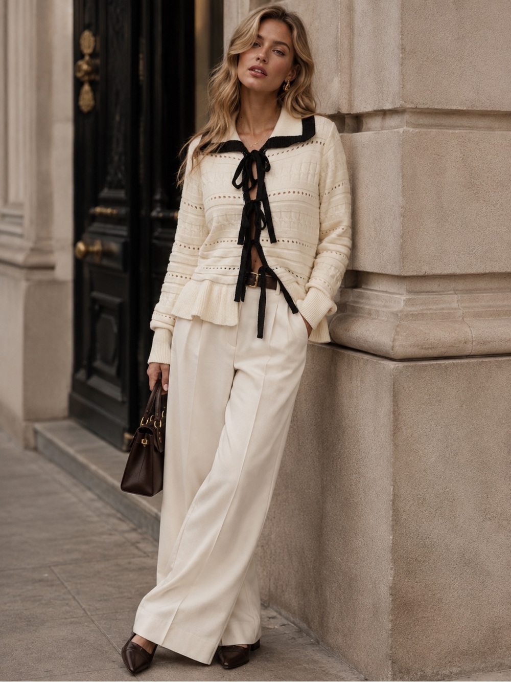 IN THE BEGINNING | Verona Bow Sweater